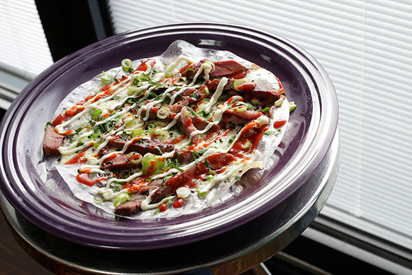 Pigeon Banh Trang Nuong  (Vietnamese pizza)