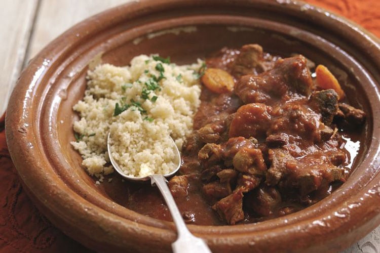 Moroccan style game casserole