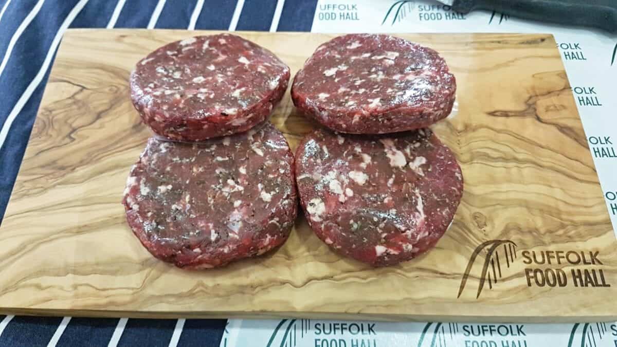 Venison burgers