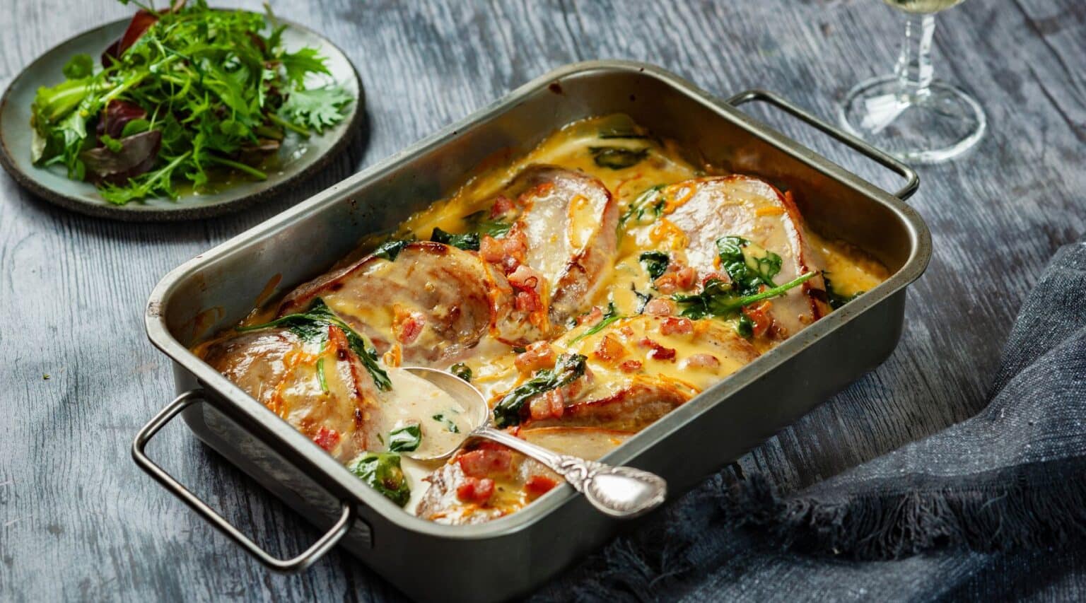 Pan fried pheasant breast with orange, cream & spinach - Eat Game ...